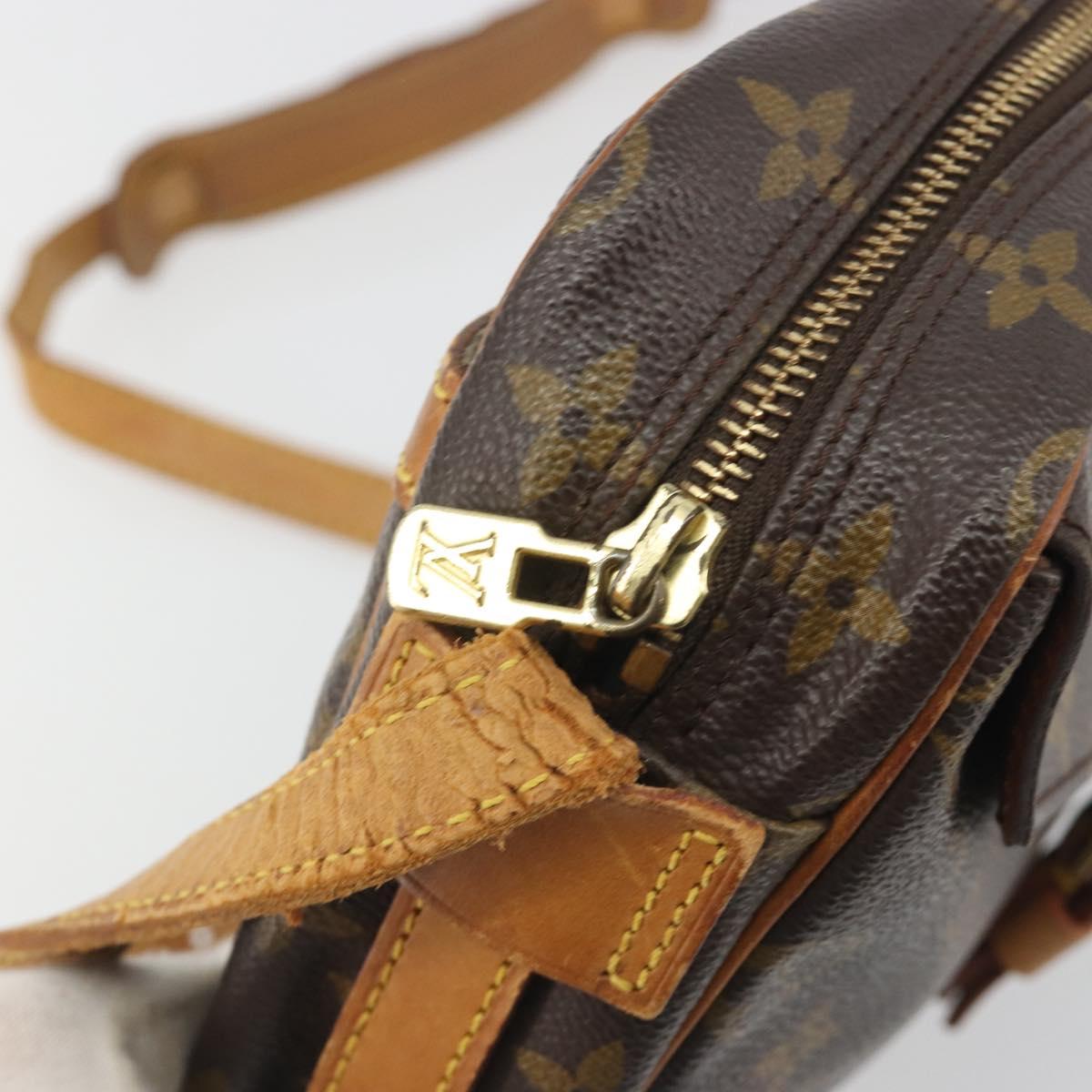 LOUIS VUITTON Monogram Jeune Fille MM Shoulder Bag M51226 LV Auth 195296