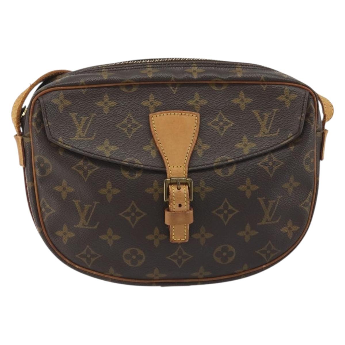 LOUIS VUITTON Monogram Jeune Fille MM Shoulder Bag M51226 LV Auth 195296