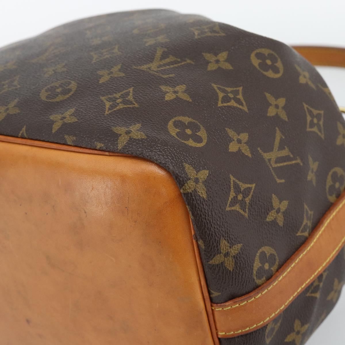 LOUIS VUITTON Monogram Petit Noe Shoulder Bag M42226 LV Auth 195303A