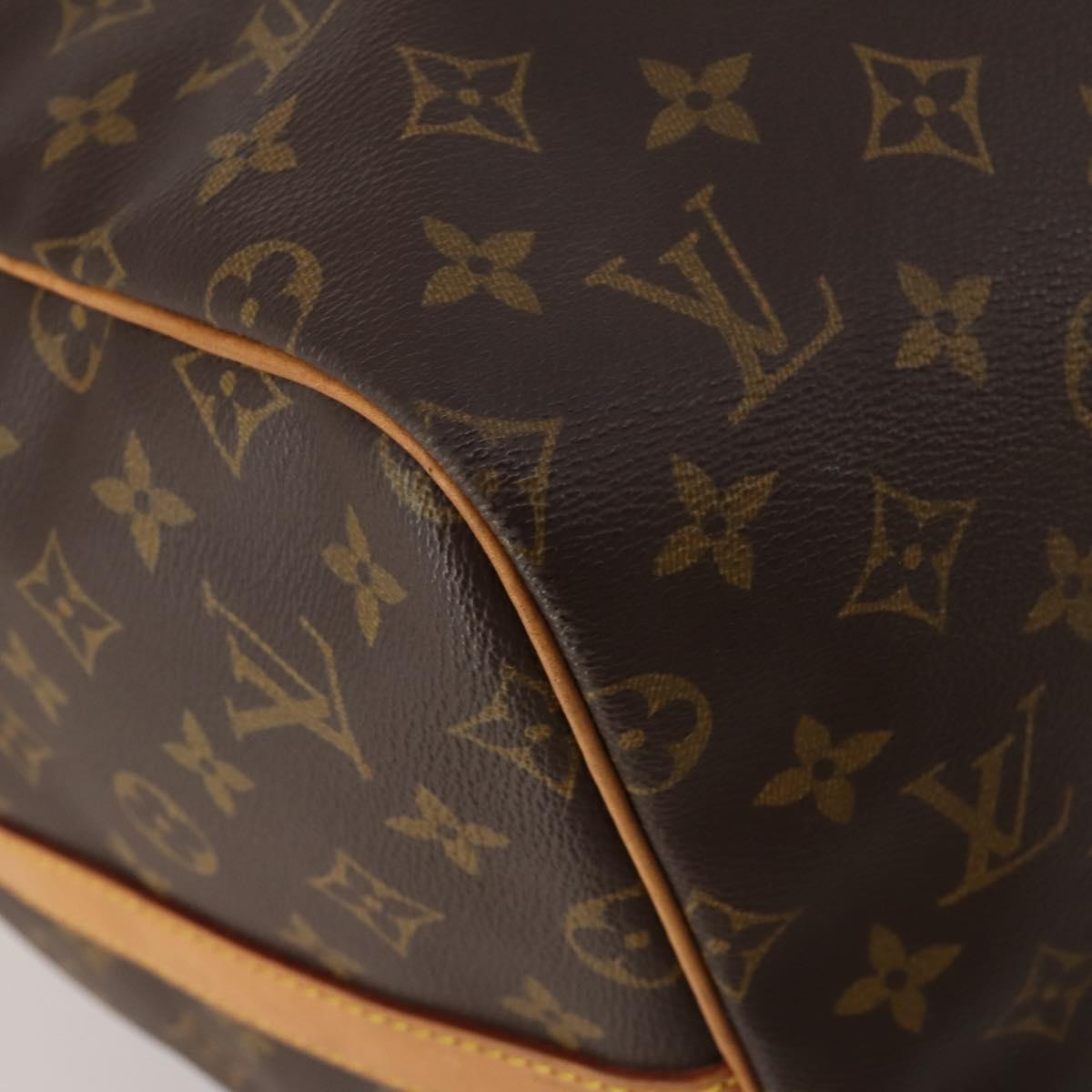 LOUIS VUITTON Monogram Keepall Bandouliere 55 Boston Bag M41414 LV Auth 195305A