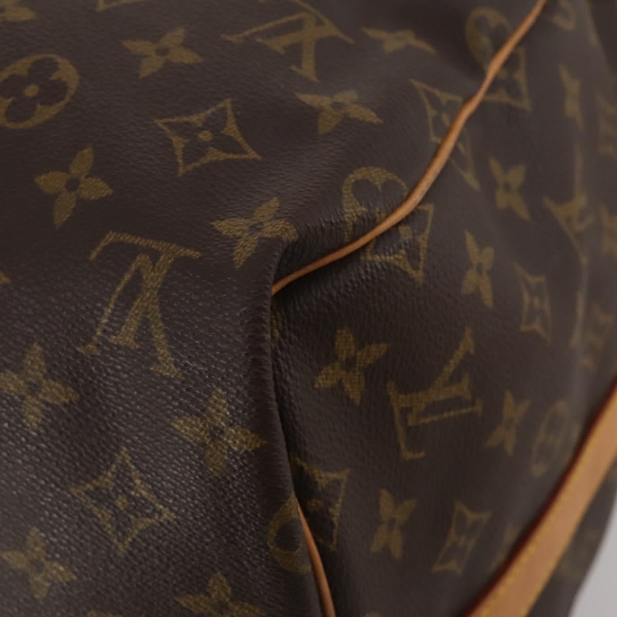 LOUIS VUITTON Monogram Keepall Bandouliere 55 Boston Bag M41414 LV Auth 195305A