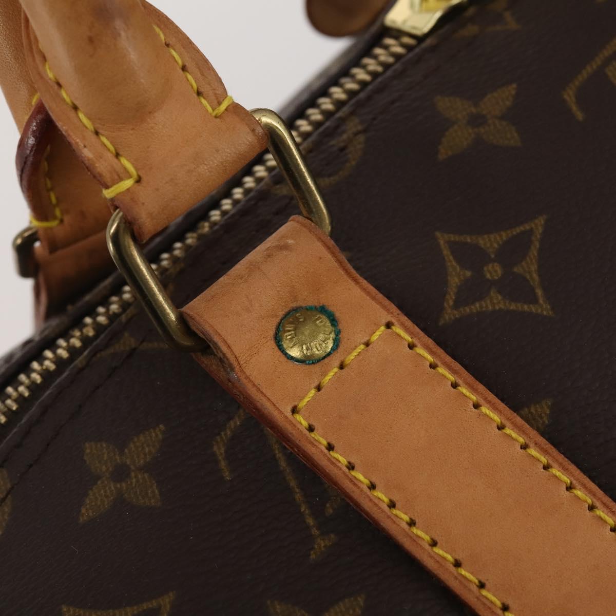 LOUIS VUITTON Monogram Keepall Bandouliere 55 Boston Bag M41414 LV Auth 195305A