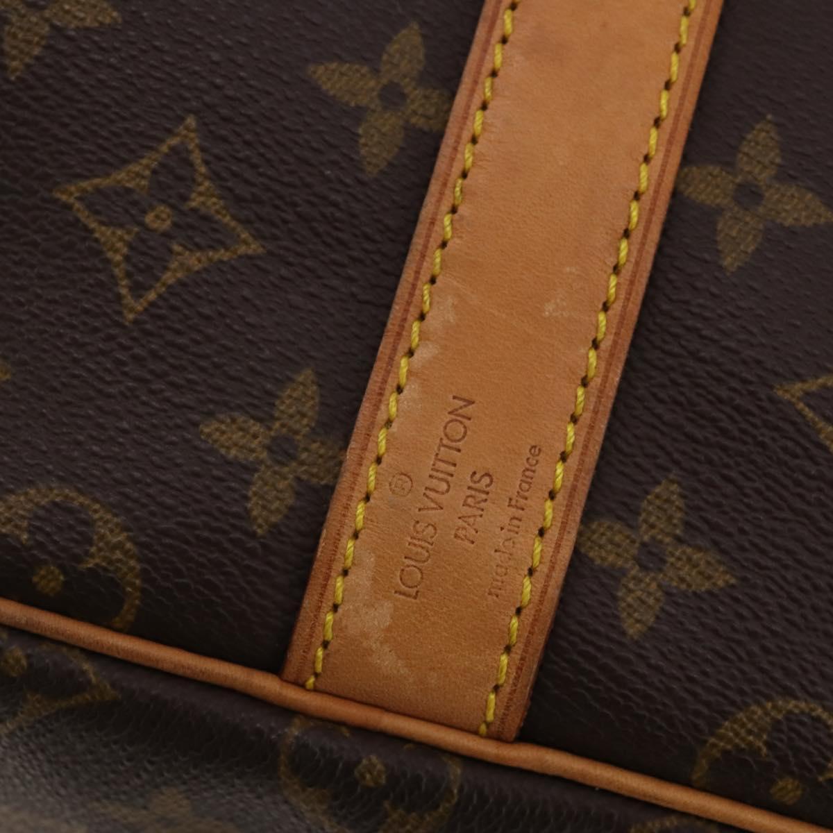 LOUIS VUITTON Monogram Keepall Bandouliere 55 Boston Bag M41414 LV Auth 195305A