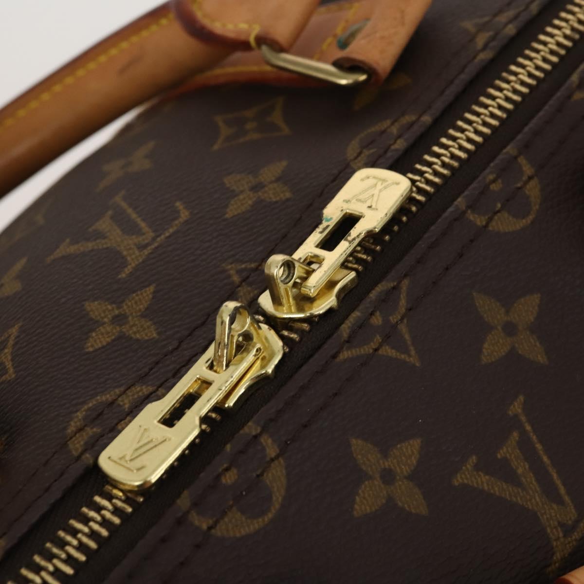 LOUIS VUITTON Monogram Keepall Bandouliere 55 Boston Bag M41414 LV Auth 195305A