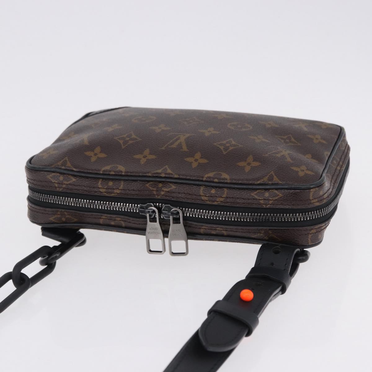 LOUIS VUITTON Monogram Solar Ray Utility Front Bag M44468 LV Auth 195330A