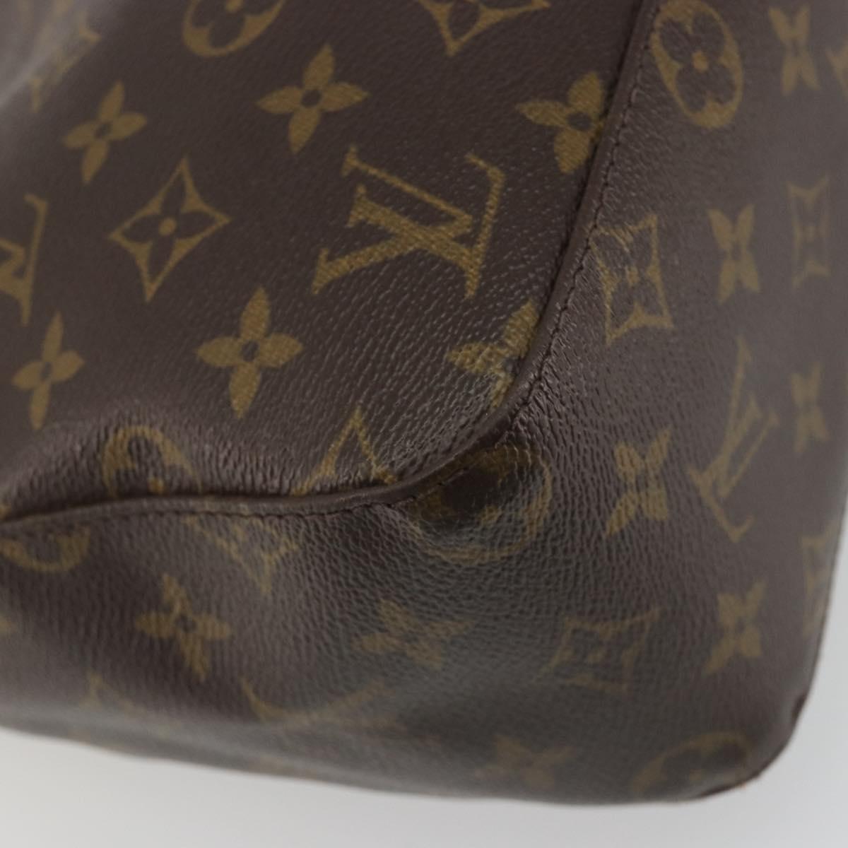 LOUIS VUITTON Monogram Looping MM Shoulder Bag M51146 LV Auth 195339