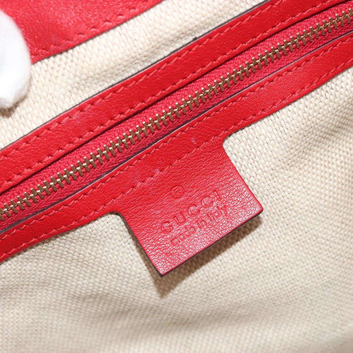GUCCI Micro GG Supreme Guccissima Valentine Bag Leather 2way 309122 Auth 195341A