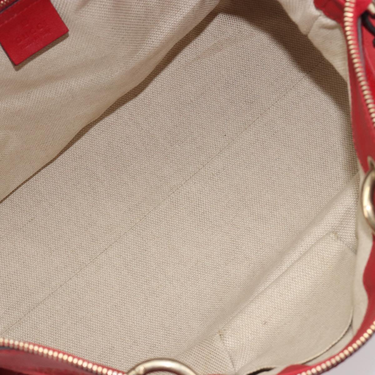GUCCI Micro GG Supreme Guccissima Valentine Bag Leather 2way 309122 Auth 195341A