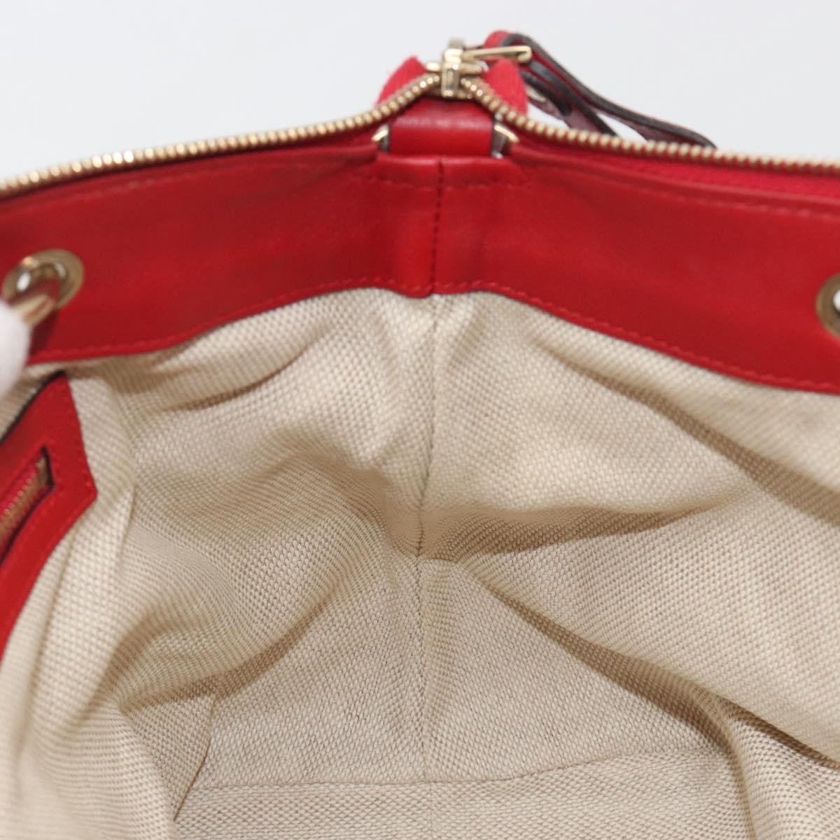GUCCI Micro GG Supreme Guccissima Valentine Bag Leather 2way 309122 Auth 195341A