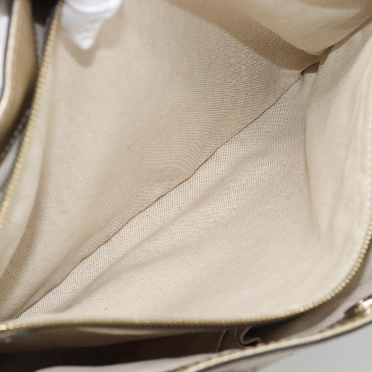 GUCCI GuccissimaGG Sukey Tote Bag Leather Gold 296835 Auth 195353V