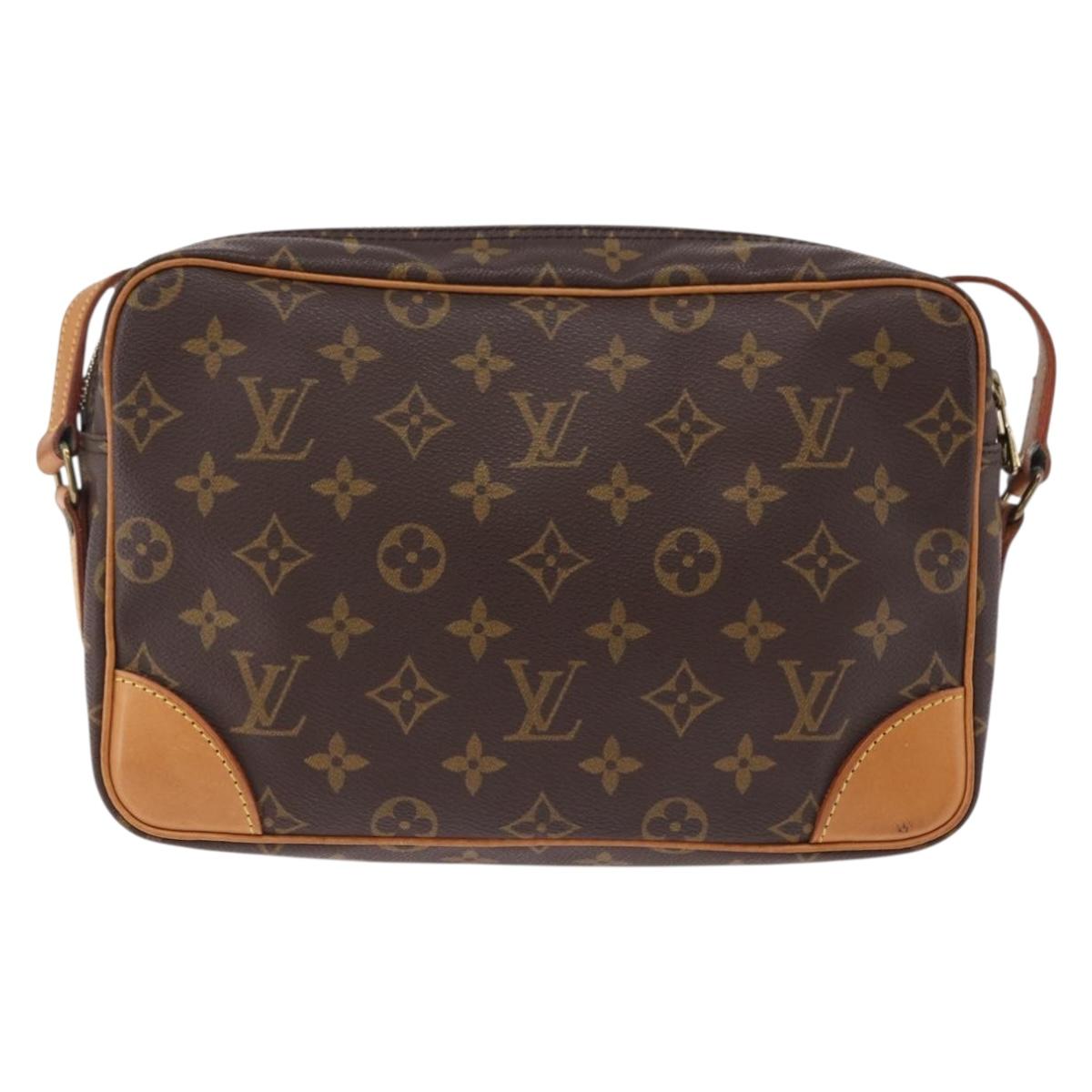 LOUIS VUITTON Monogram Trocadero 27 Shoulder Bag M51274 LV Auth 195361