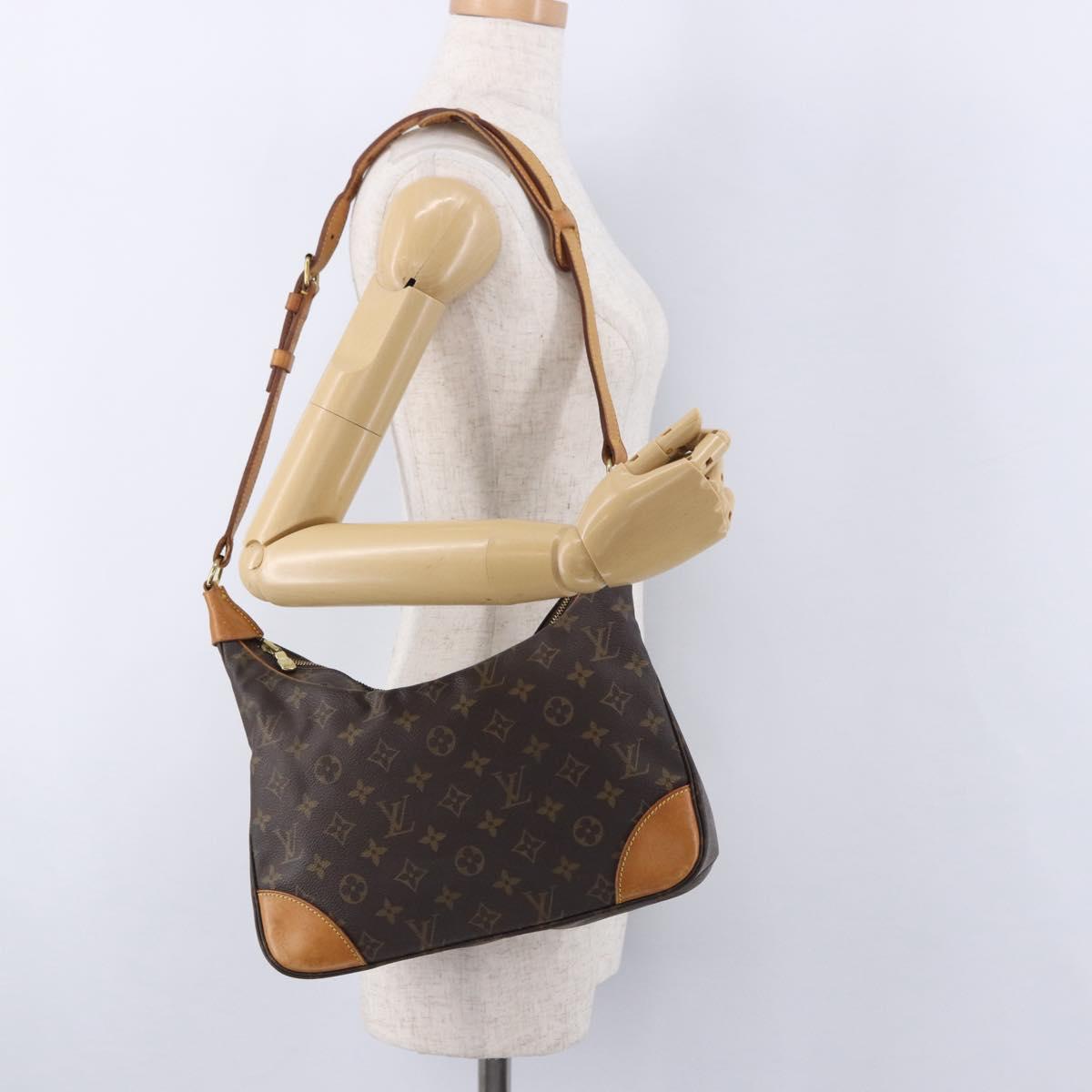 LOUIS VUITTON Monogram Boulogne 30 Shoulder Bag M51265 LV Auth 195366
