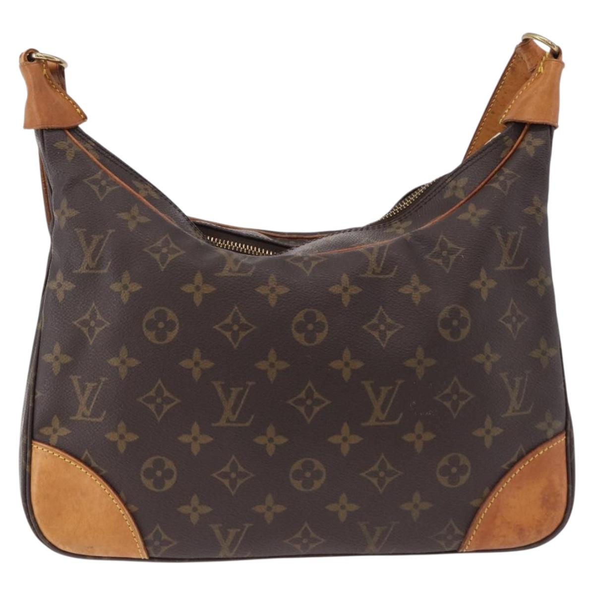 LOUIS VUITTON Monogram Boulogne 30 Shoulder Bag M51265 LV Auth 195366