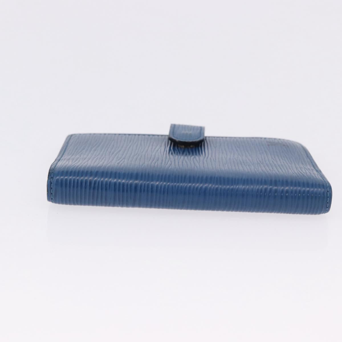 LOUIS VUITTON Epi Agenda PM Day Planner Cover Blue R20055 LV Auth 195369