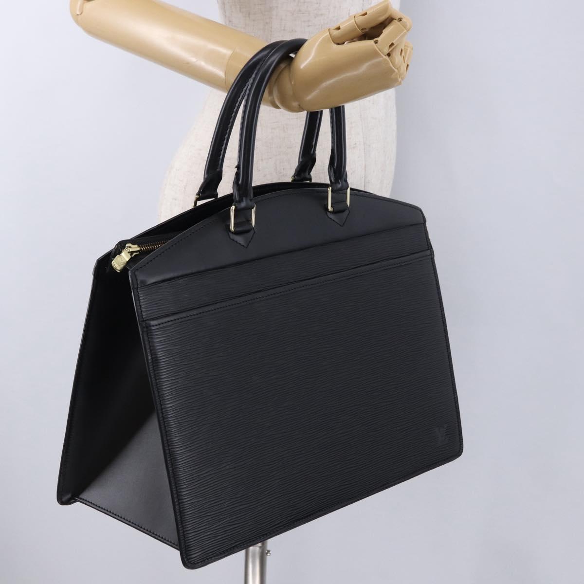 LOUIS VUITTON Epi Riviera Hand Bag Black M48182 LV Auth 195371