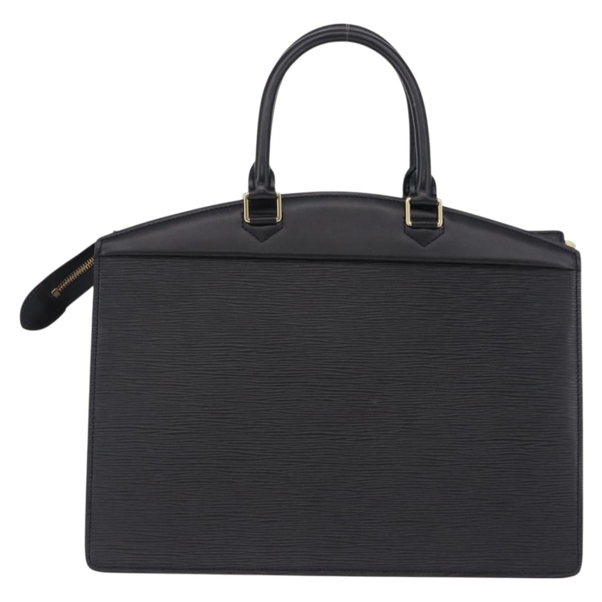 LOUIS VUITTON Epi Riviera Hand Bag Black M48182 LV Auth 195371