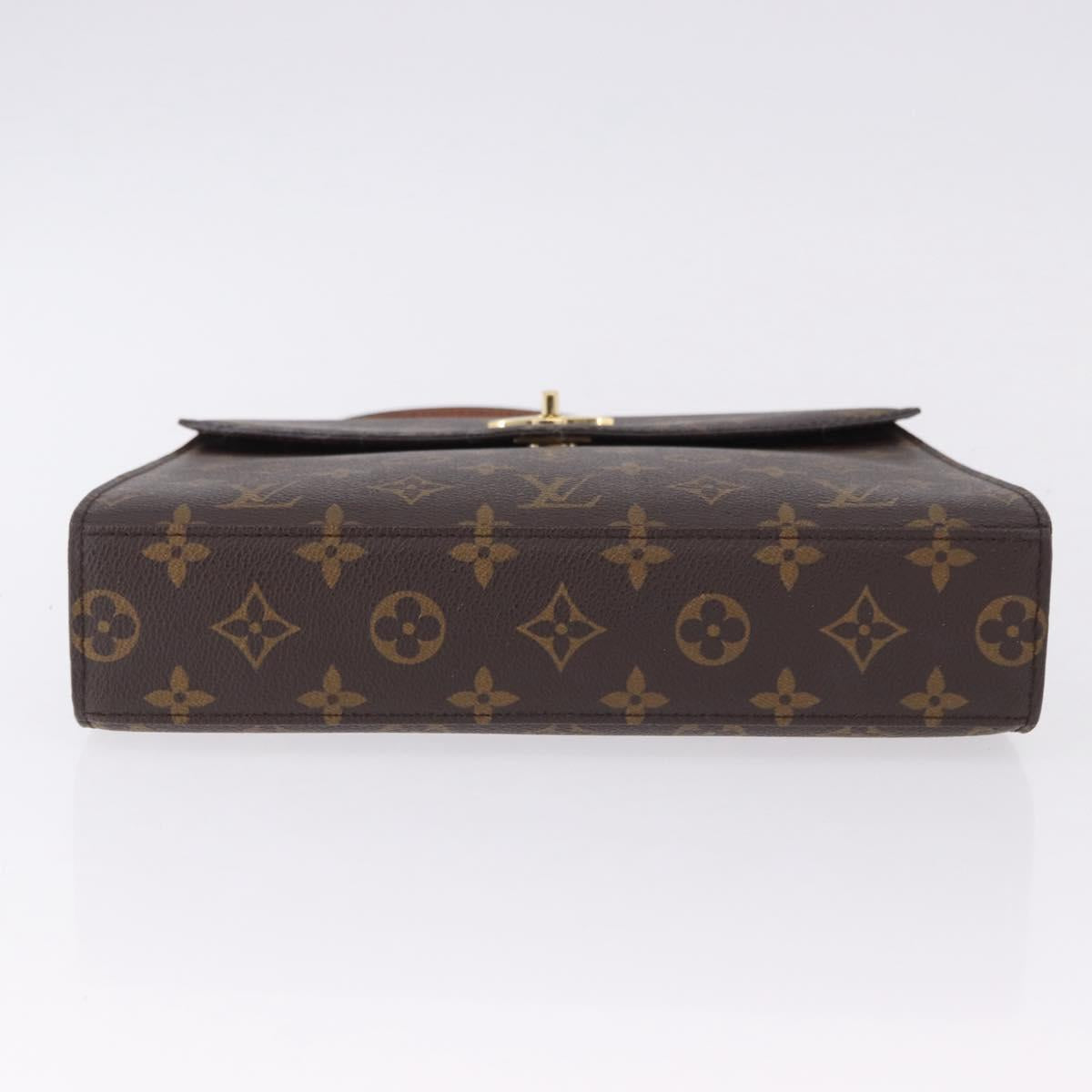 LOUIS VUITTON Monogram Malesherbes Hand Bag M51379 LV Auth 195386