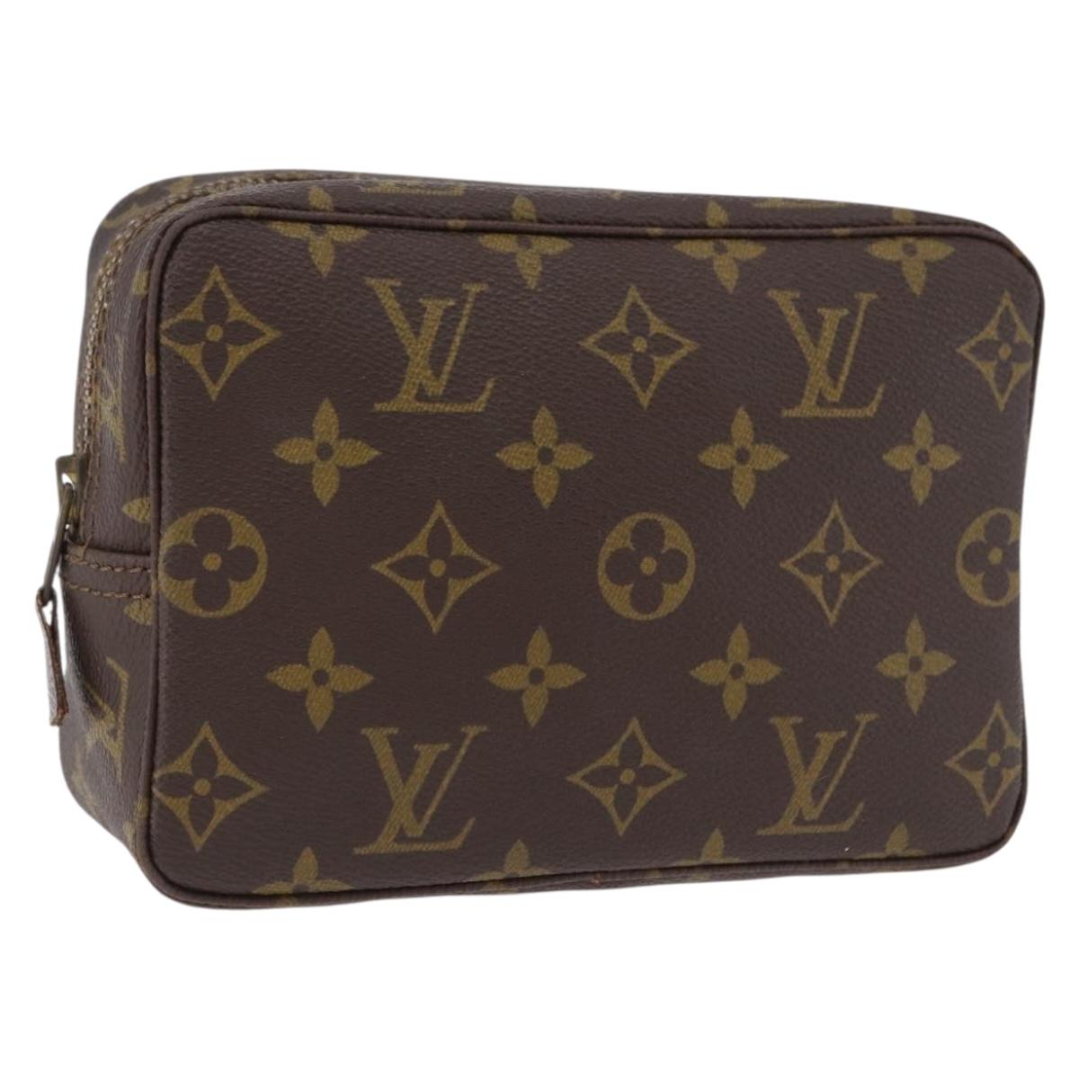 LOUIS VUITTON Monogram Trousse Toilette 18 Pouch M47526 LV Auth 195387A