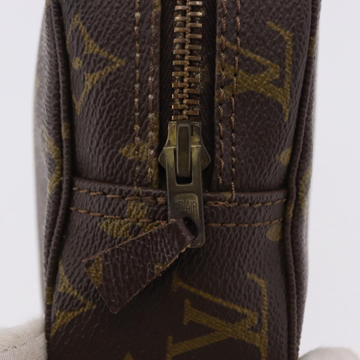 LOUIS VUITTON Monogram Trousse Toilette 18 Pouch M47526 LV Auth 195387A