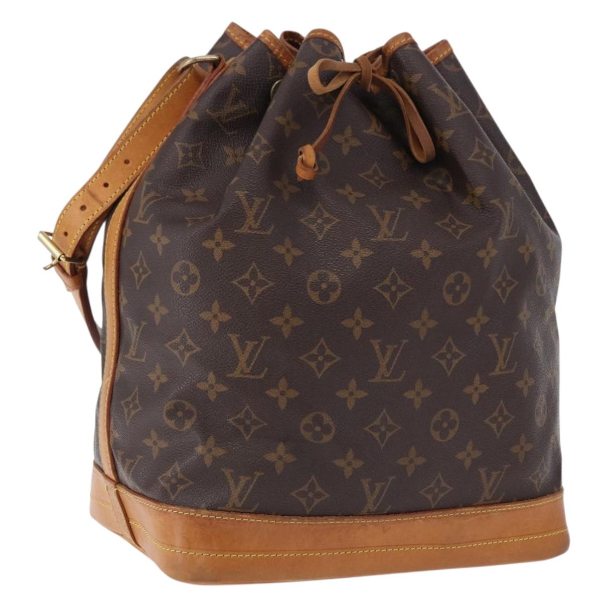 LOUIS VUITTON Monogram Noe Shoulder Bag M42224 LV Auth 195397