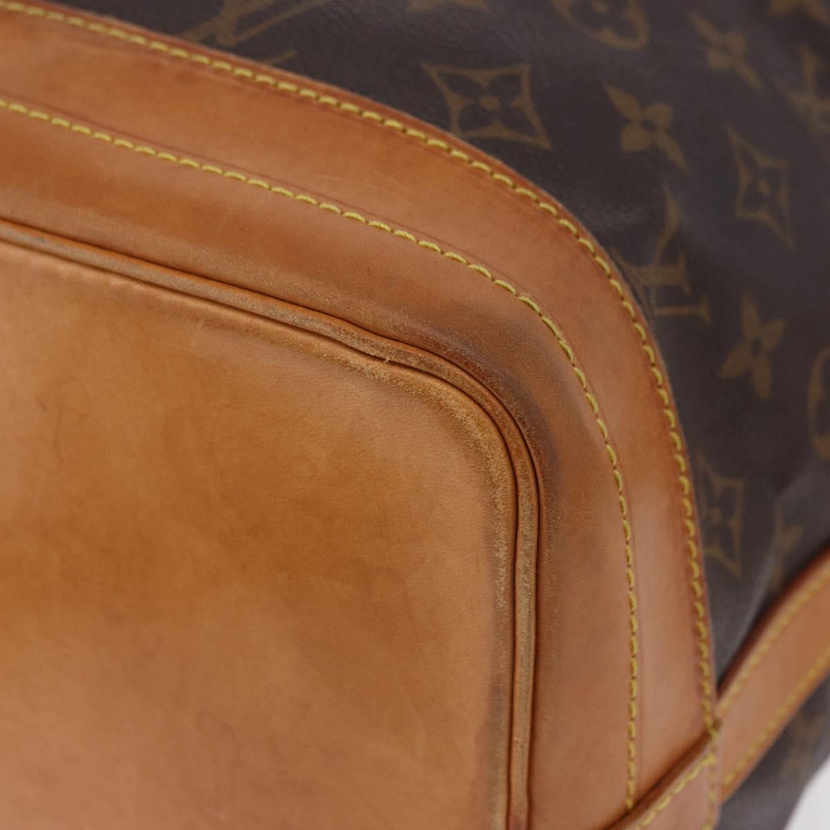 LOUIS VUITTON Monogram Noe Shoulder Bag M42224 LV Auth 195397
