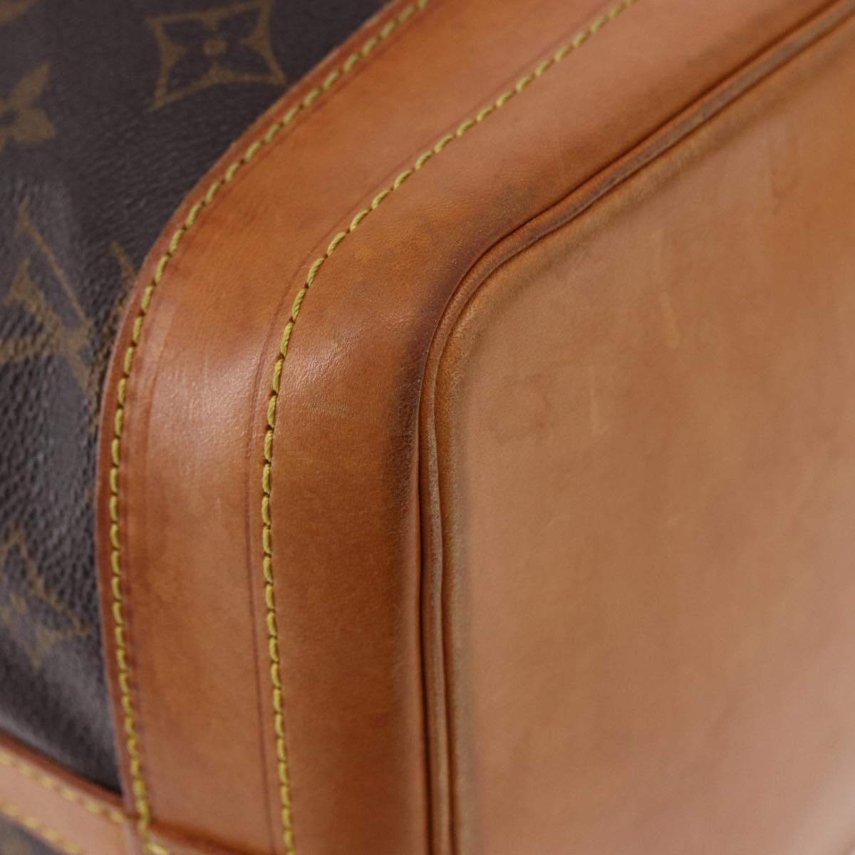 LOUIS VUITTON Monogram Noe Shoulder Bag M42224 LV Auth 195397