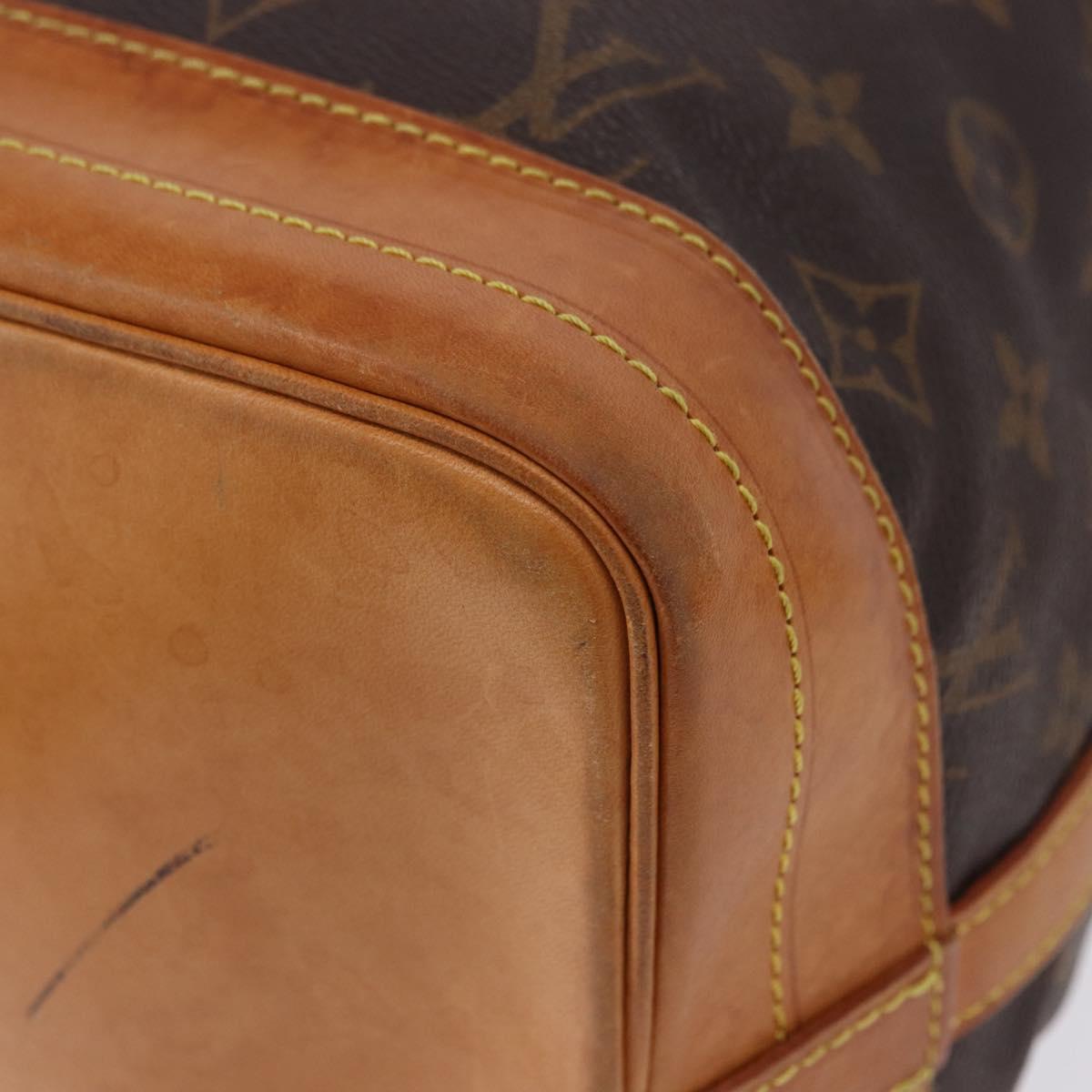 LOUIS VUITTON Monogram Noe Shoulder Bag M42224 LV Auth 195397