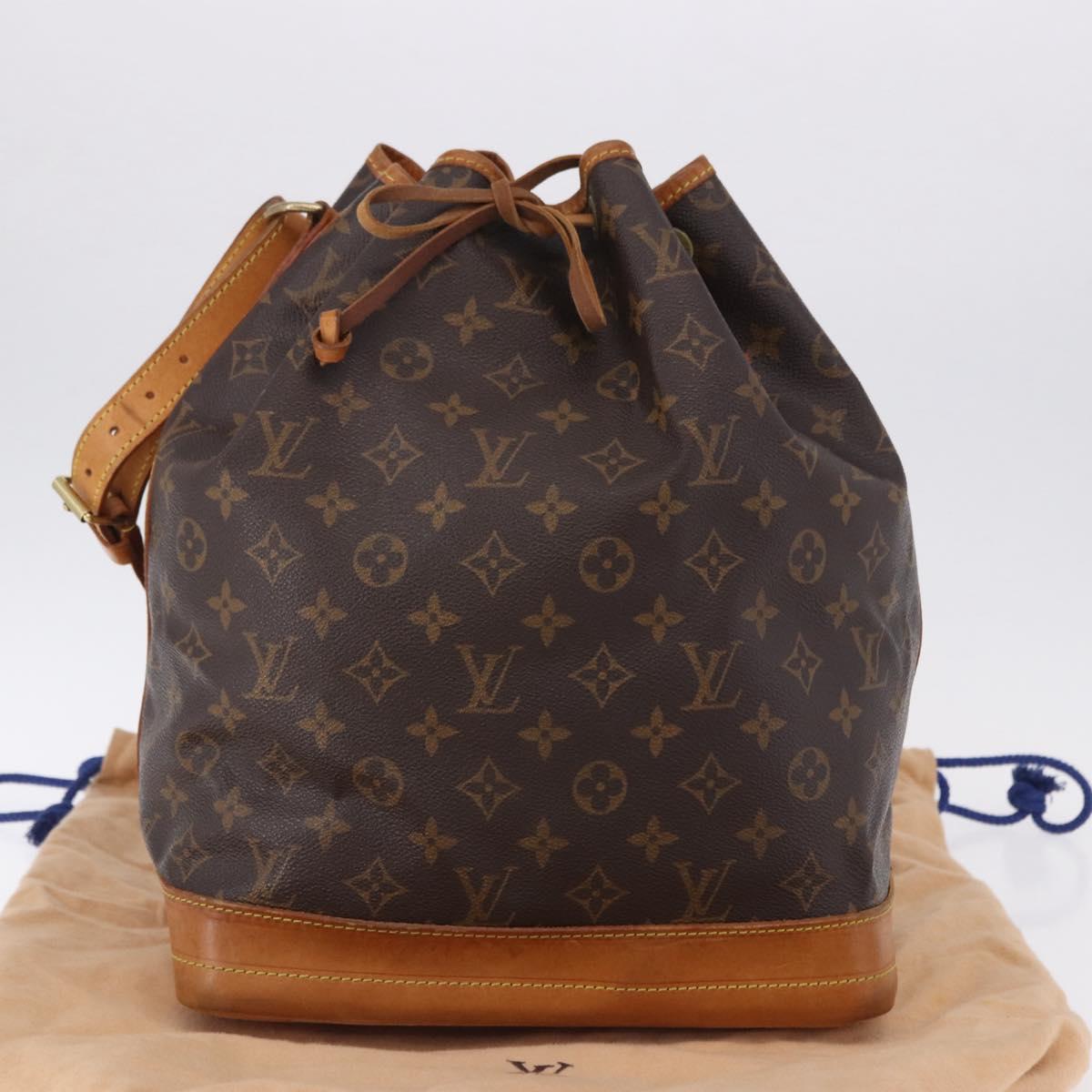 LOUIS VUITTON Monogram Noe Shoulder Bag M42224 LV Auth 195397