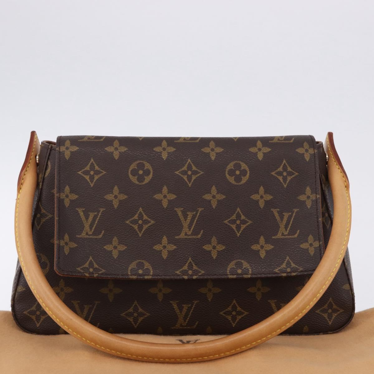 LOUIS VUITTON Monogram Mini Looping Shoulder Bag M51147 LV Auth 195398V