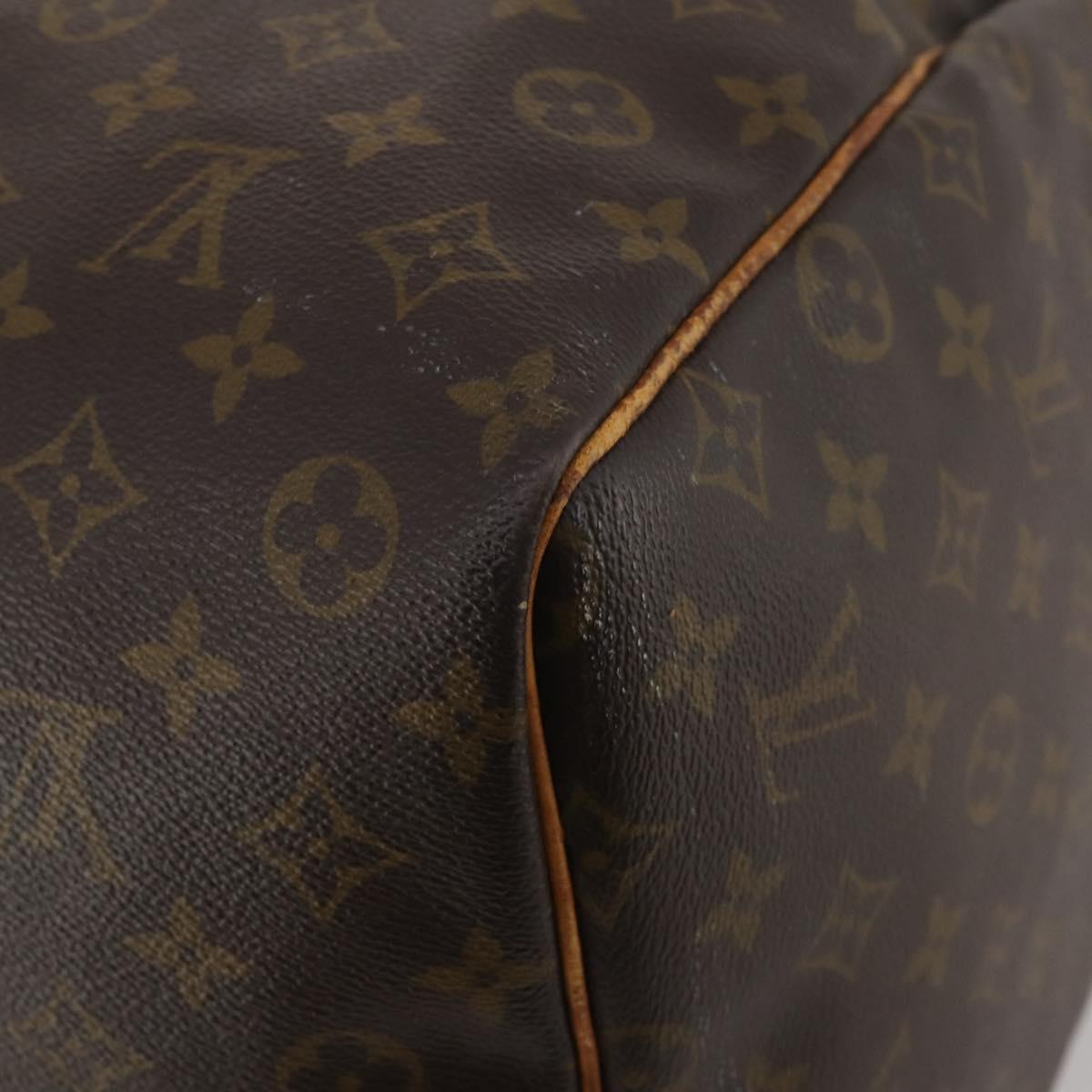 LOUIS VUITTON Monogram Keepall 60 Boston Bag M41422 LV Auth 195400