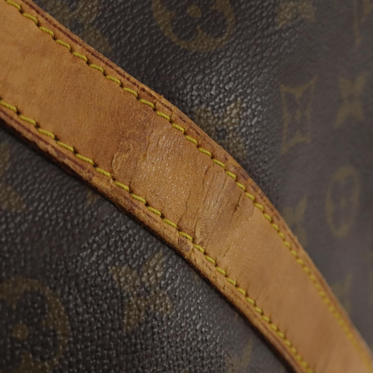 LOUIS VUITTON Monogram Keepall 60 Boston Bag M41422 LV Auth 195400