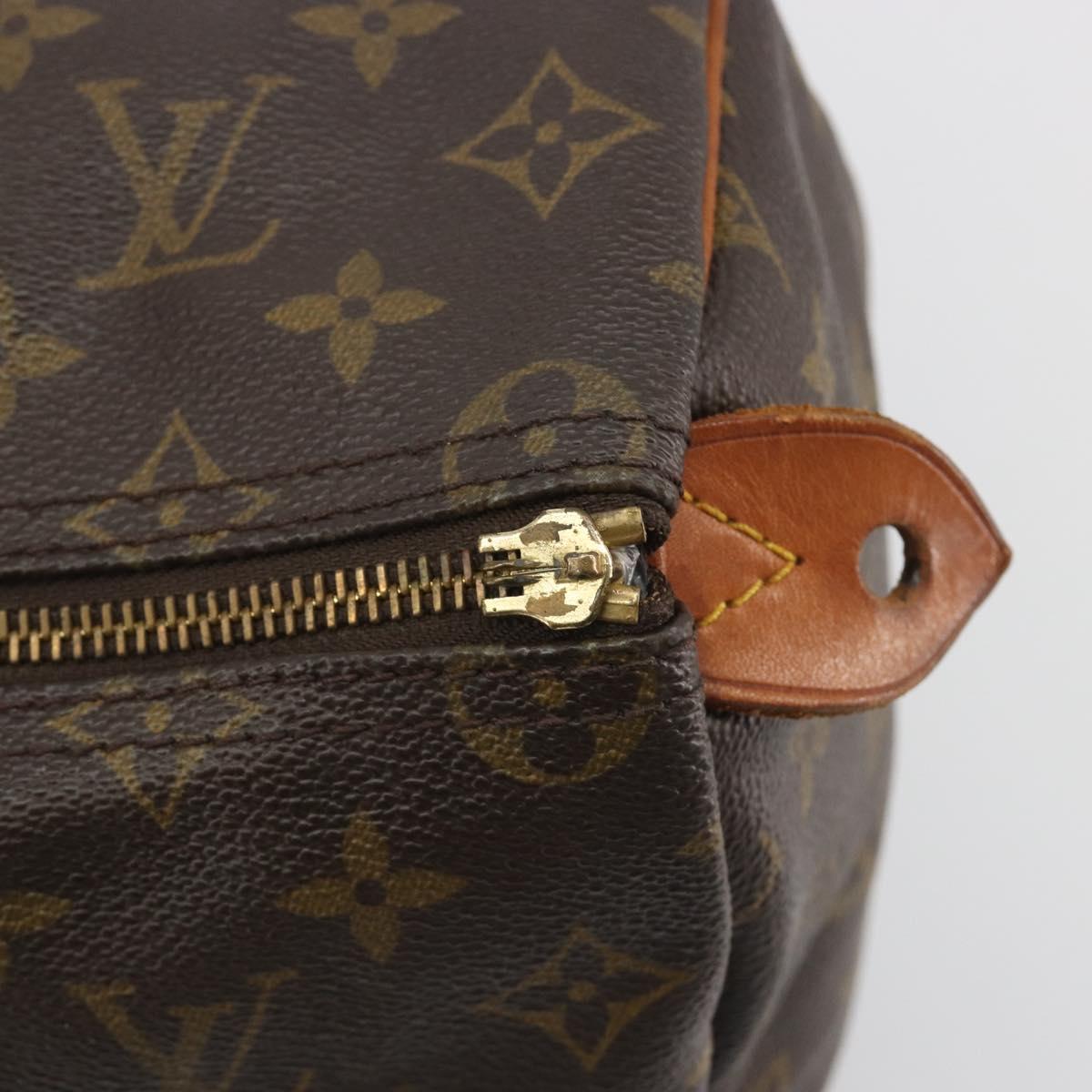 LOUIS VUITTON Monogram Speedy 35 Hand Bag M41524 LV Auth 195402