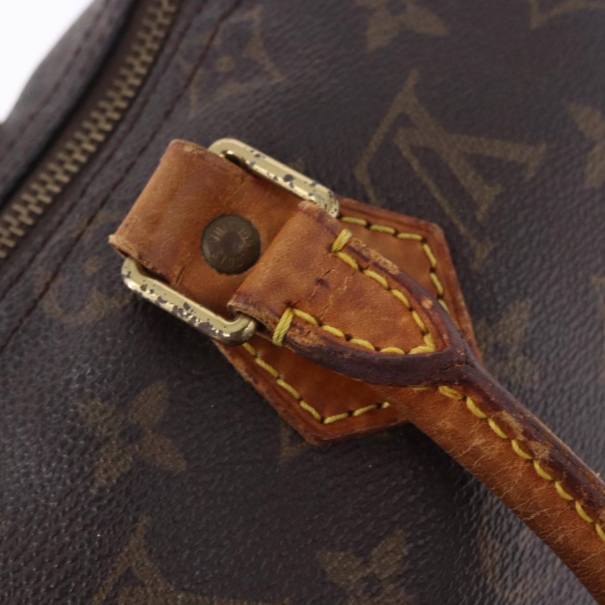 LOUIS VUITTON Monogram Speedy 25 Hand Bag M41528 LV Auth 195403