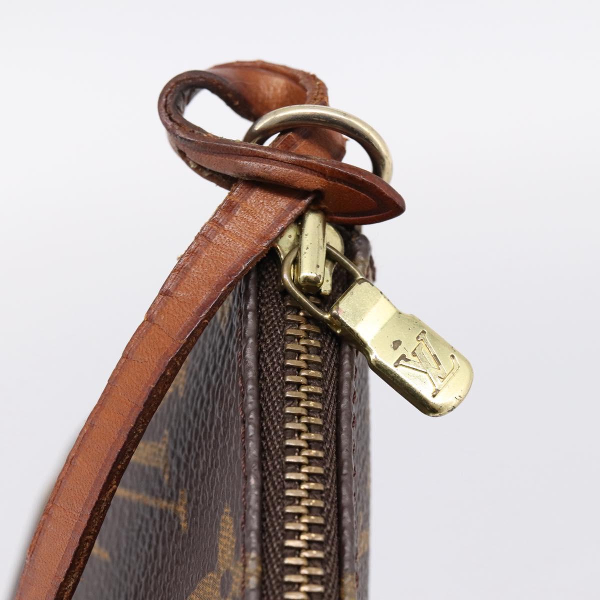 LOUIS VUITTON Monogram Pochette Accessoires Pouch M51980 LV Auth 195404