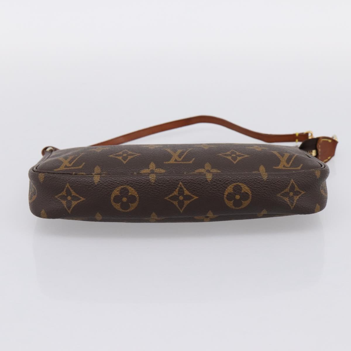 LOUIS VUITTON Monogram Pochette Accessoires Pouch M51980 LV Auth 195404