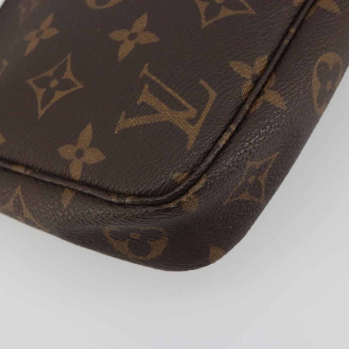LOUIS VUITTON Monogram Pochette Accessoires Pouch M51980 LV Auth 195405A
