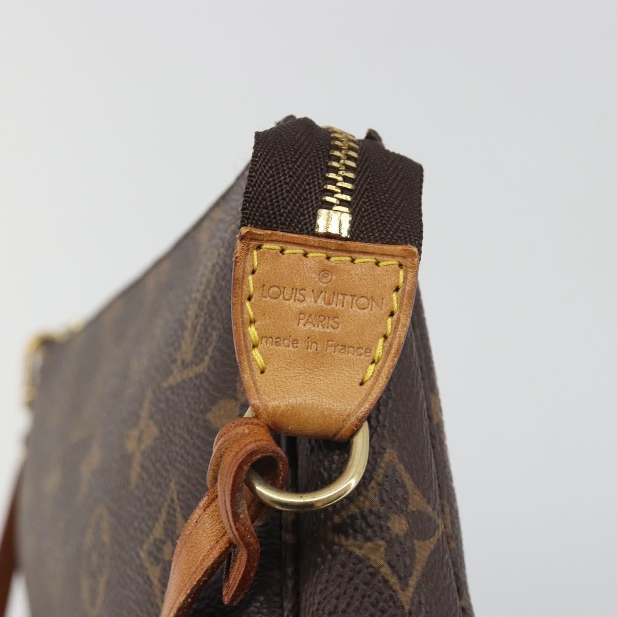 LOUIS VUITTON Monogram Pochette Accessoires Pouch M51980 LV Auth 195405A