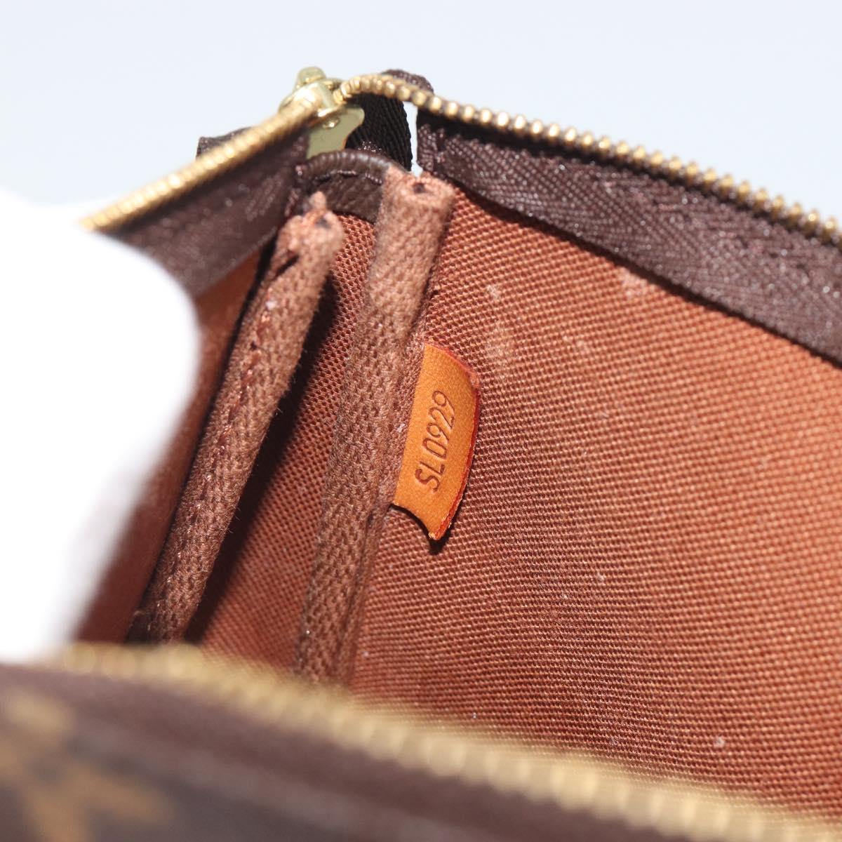 LOUIS VUITTON Monogram Pochette Accessoires Pouch M51980 LV Auth 195405A