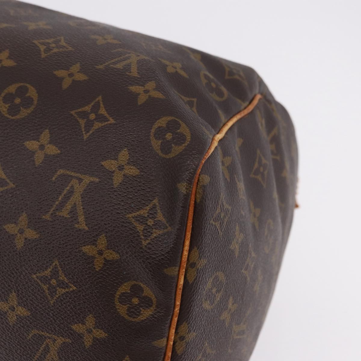 LOUIS VUITTON Monogram Keepall 50 Boston Bag M41426 LV Auth 195414