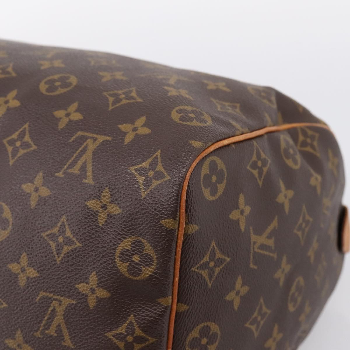 LOUIS VUITTON Monogram Speedy 30 Hand Bag M41526 LV Auth 195432