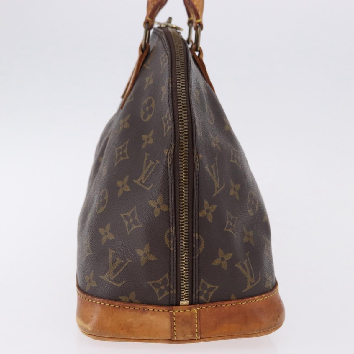 LOUIS VUITTON Monogram Alma Hand Bag M51130 LV Auth 195434