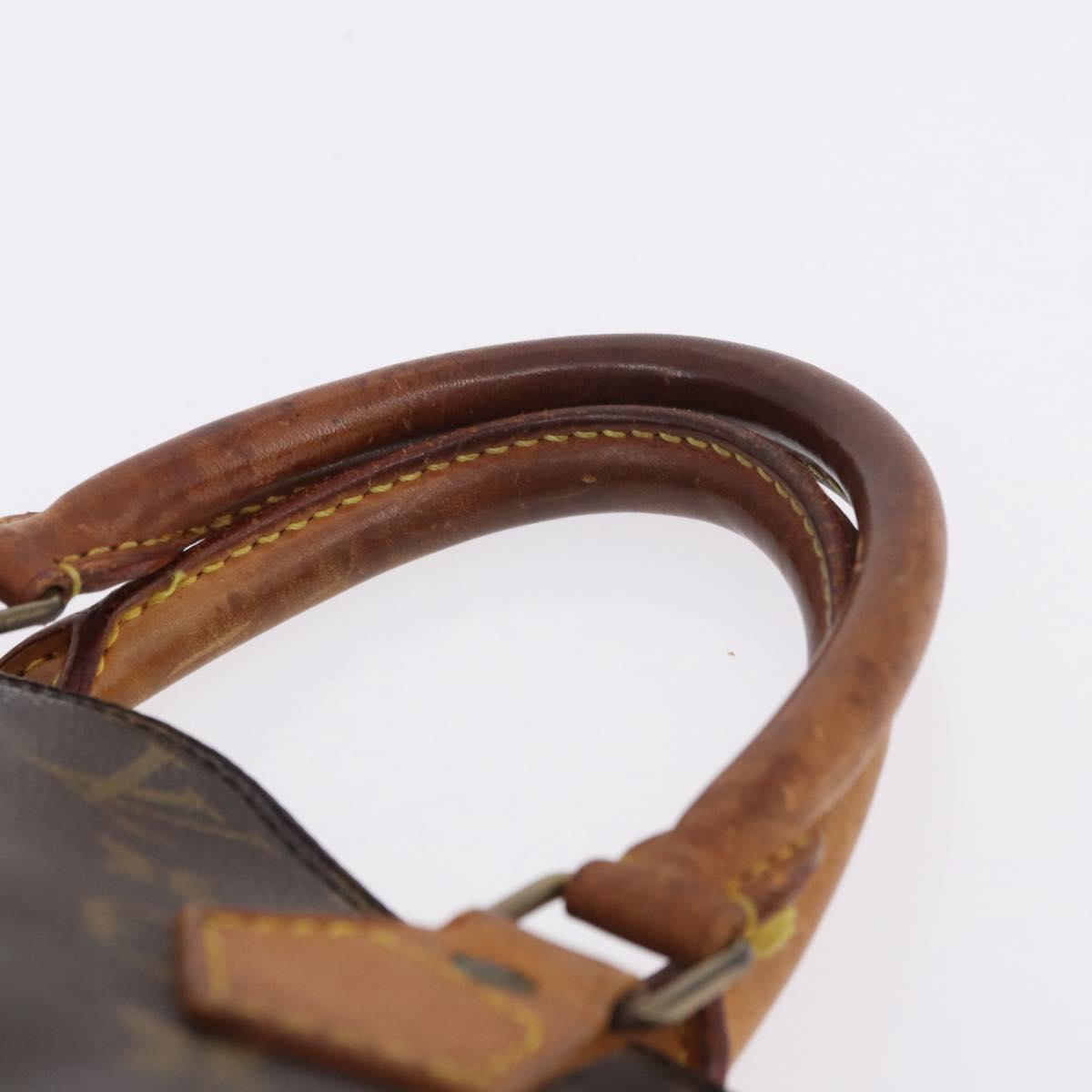 LOUIS VUITTON Monogram Alma Hand Bag M51130 LV Auth 195434