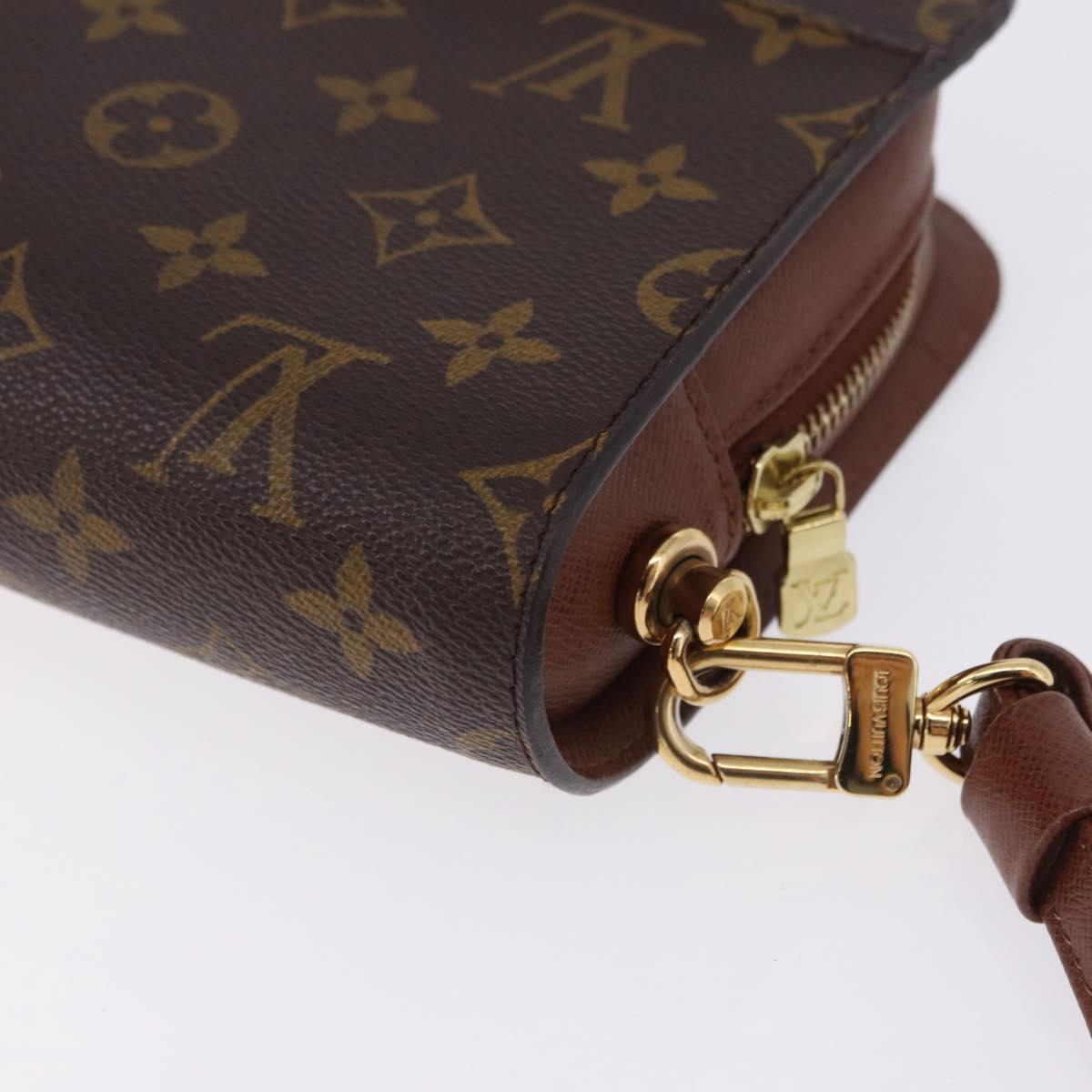 LOUIS VUITTON Monogram Orsay Clutch Bag M51790 LV Auth 195440