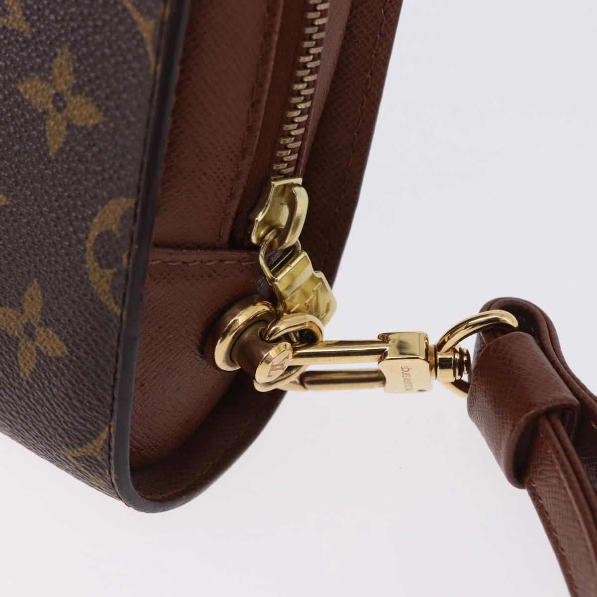 LOUIS VUITTON Monogram Orsay Clutch Bag M51790 LV Auth 195440