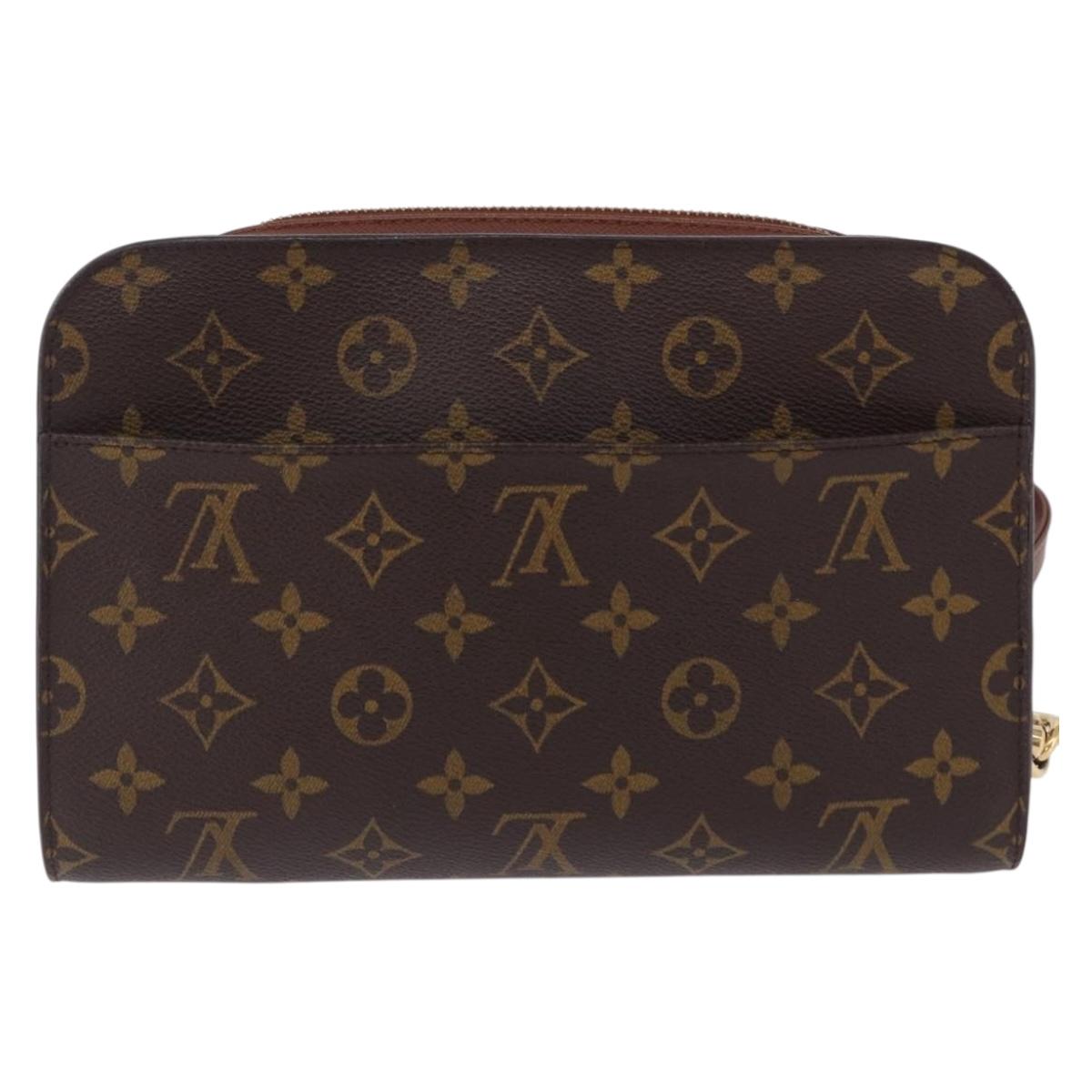 LOUIS VUITTON Monogram Orsay Clutch Bag M51790 LV Auth 195440