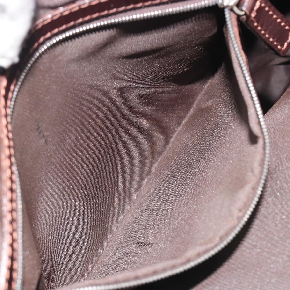 FENDI Zucca Canvas Tote Bag Brown Auth 195452V
