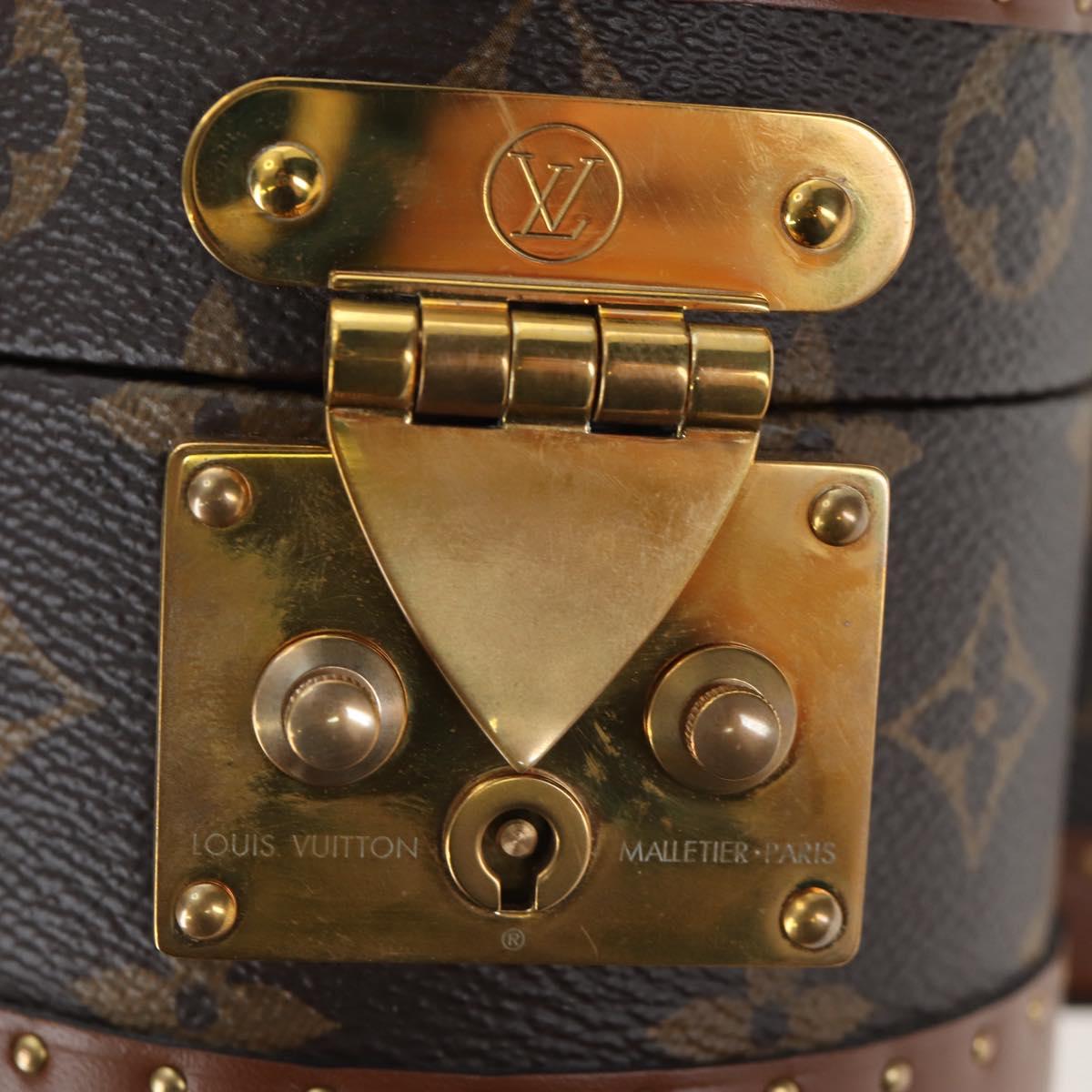 LOUIS VUITTON Monogram Blooming Box Accessory Case M11117 LV Auth 195505SM
