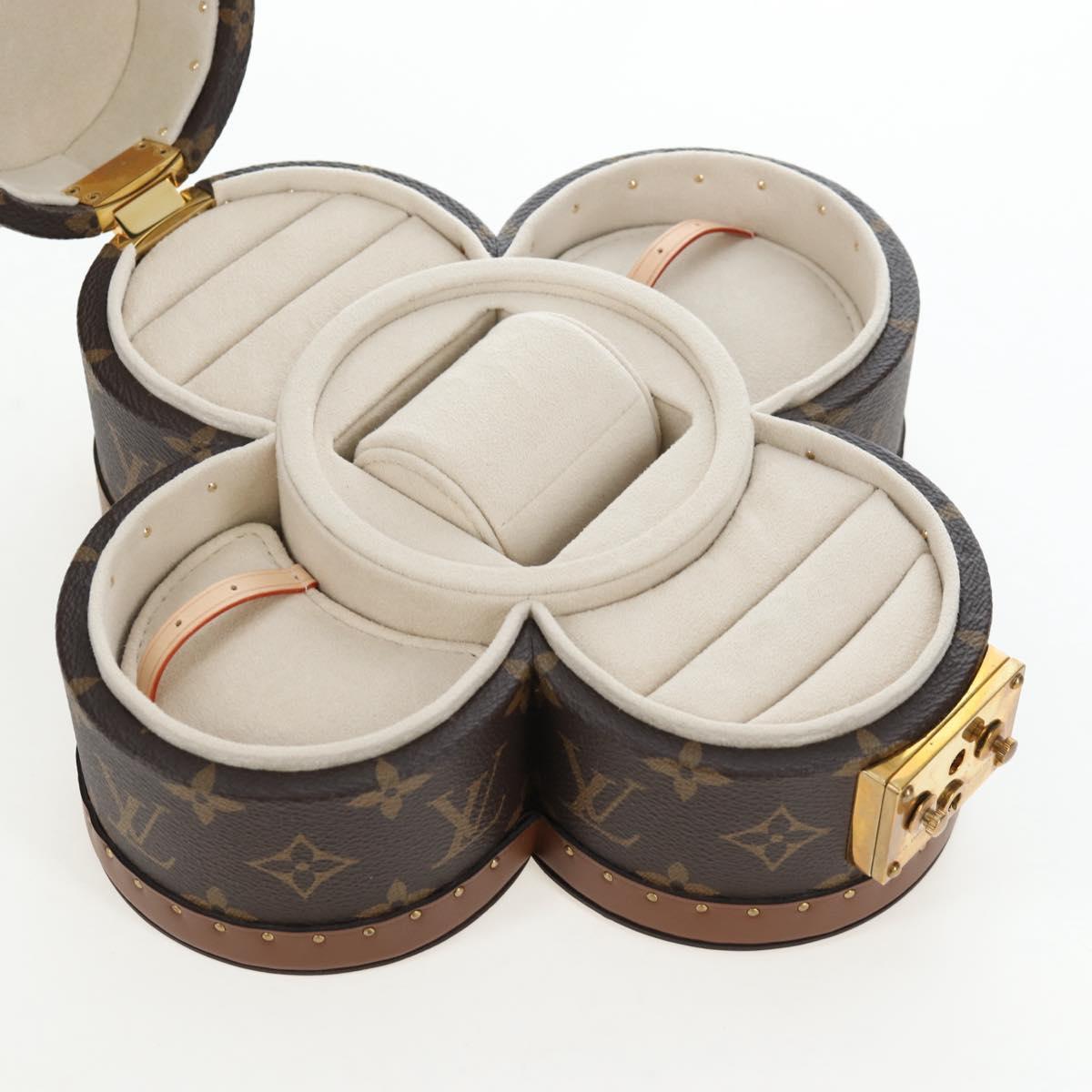 LOUIS VUITTON Monogram Blooming Box Accessory Case M11117 LV Auth 195505SM