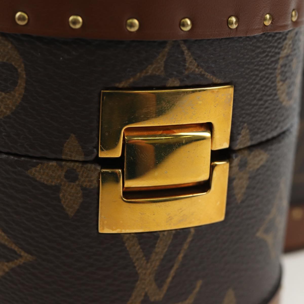 LOUIS VUITTON Monogram Blooming Box Accessory Case M11117 LV Auth 195505SM