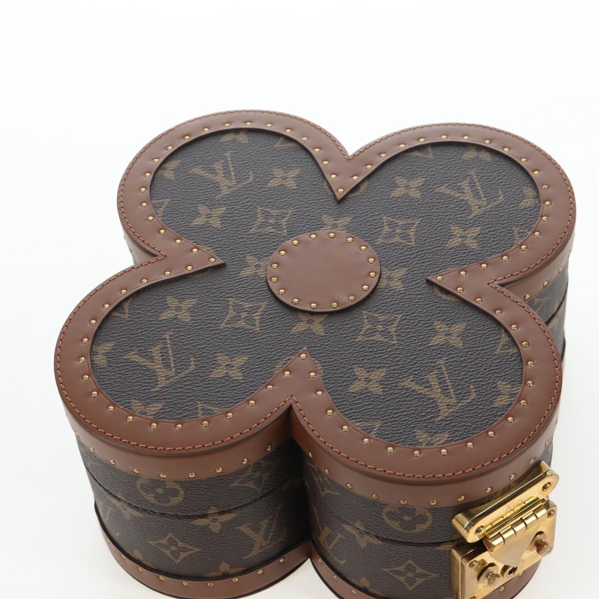 LOUIS VUITTON Monogram Blooming Box Accessory Case M11117 LV Auth 195505SM